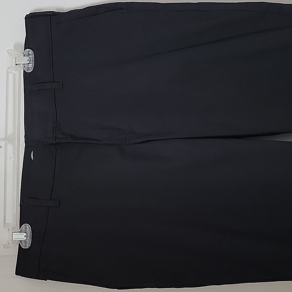 Dickies Size 14S Black Slim Bootcut Twill Stretch Pants, NWOT - Picture 2 of 16